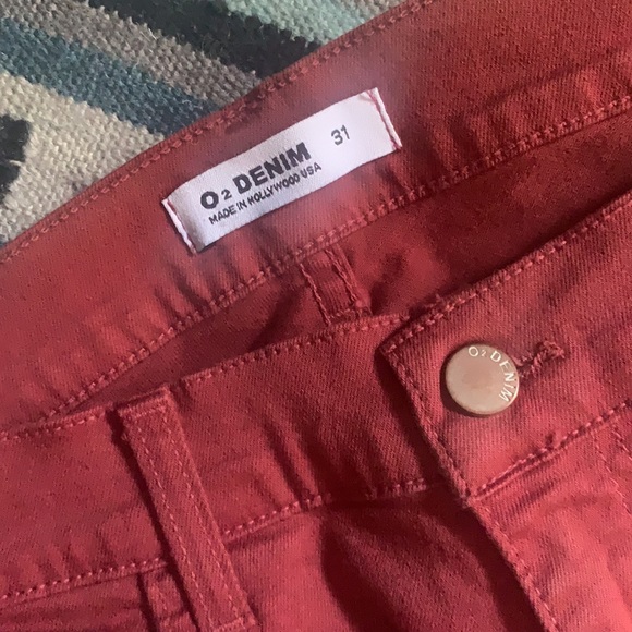 NWT O2 Denim Wine Bell Bottoms - Picture 2 of 4